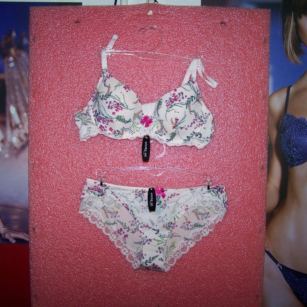 Adore Me bra and panty